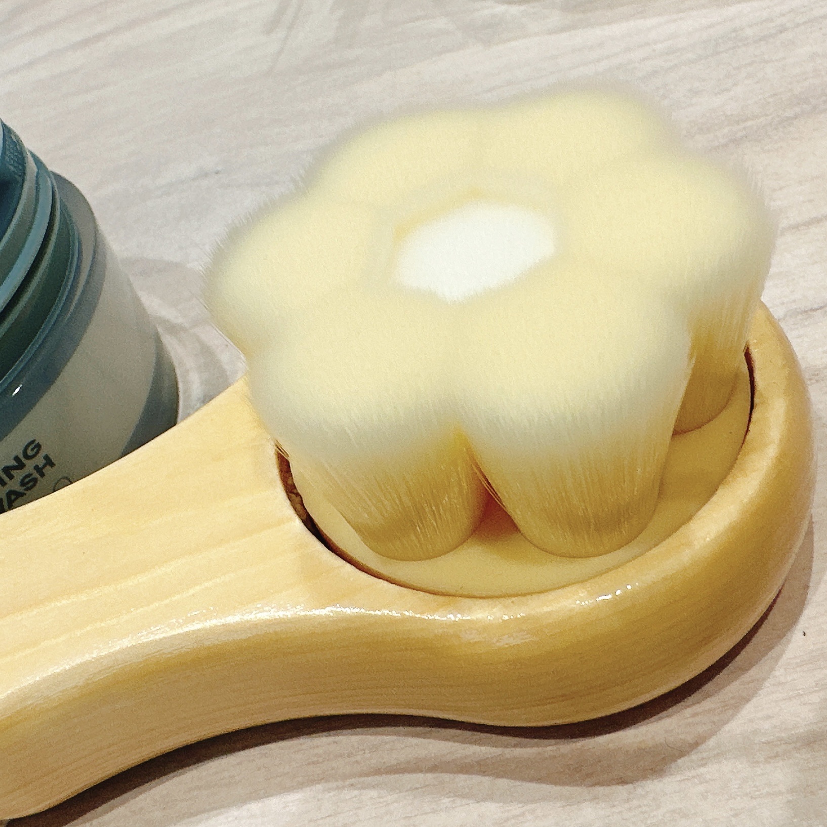 BRIGHTENING WASH リフィル 60g/SHIKARI/その他洗顔料を使ったクチコミ（2枚目）