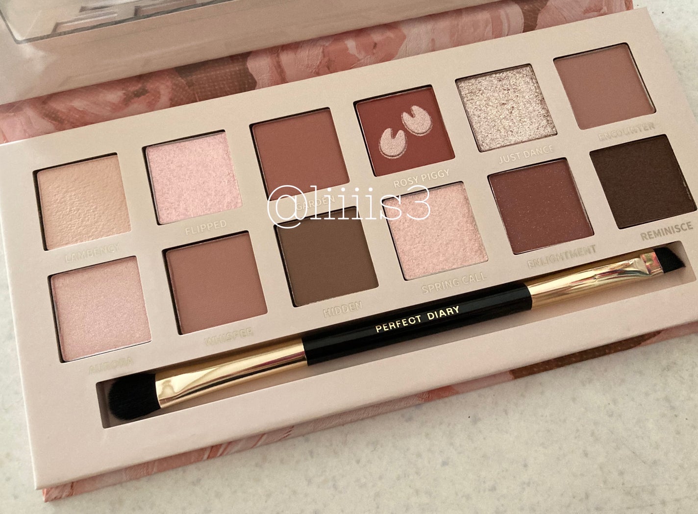 エクスプローラ12色 動物アイシャドウパレット/PERFECT DIARY/アイシャドウパレットを使ったクチコミ(1枚目)