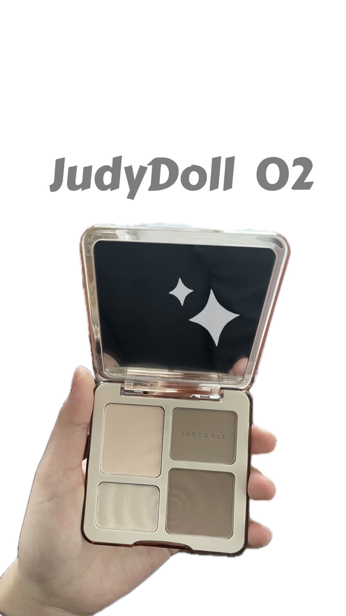 JUDYDOLL メリハリマスターパレット/JUDYDOLL/パウダーハイライトを使ったクチコミ（1枚目）