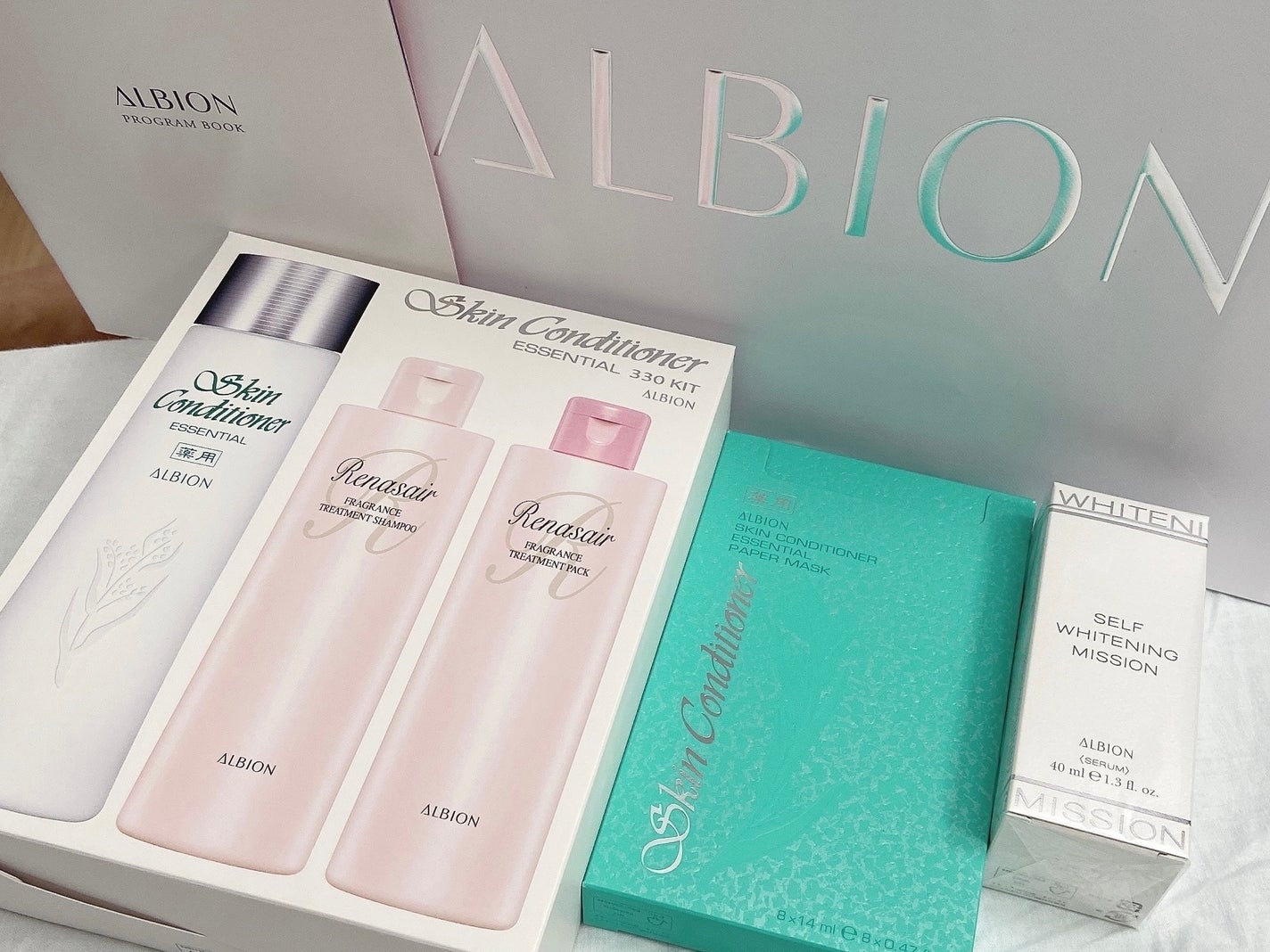 アルビオン 薬用スキンコンディショナー エッセンシャル ペーパーマスク E/ALBION/シートマスク・パックを使ったクチコミ(1枚目)