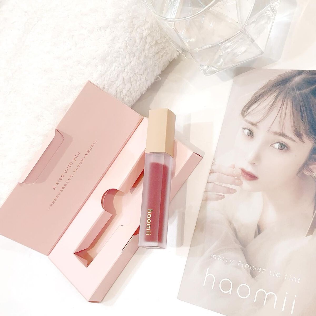Melty flower lip tint/haomii/口紅を使ったクチコミ(7枚目)