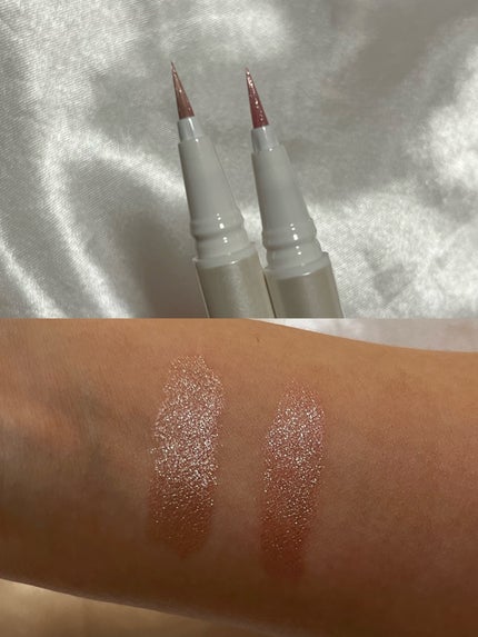 グリッツアイライナー/HOLIKA HOLIKA/リキッドアイライナーを使ったクチコミ(2枚目)