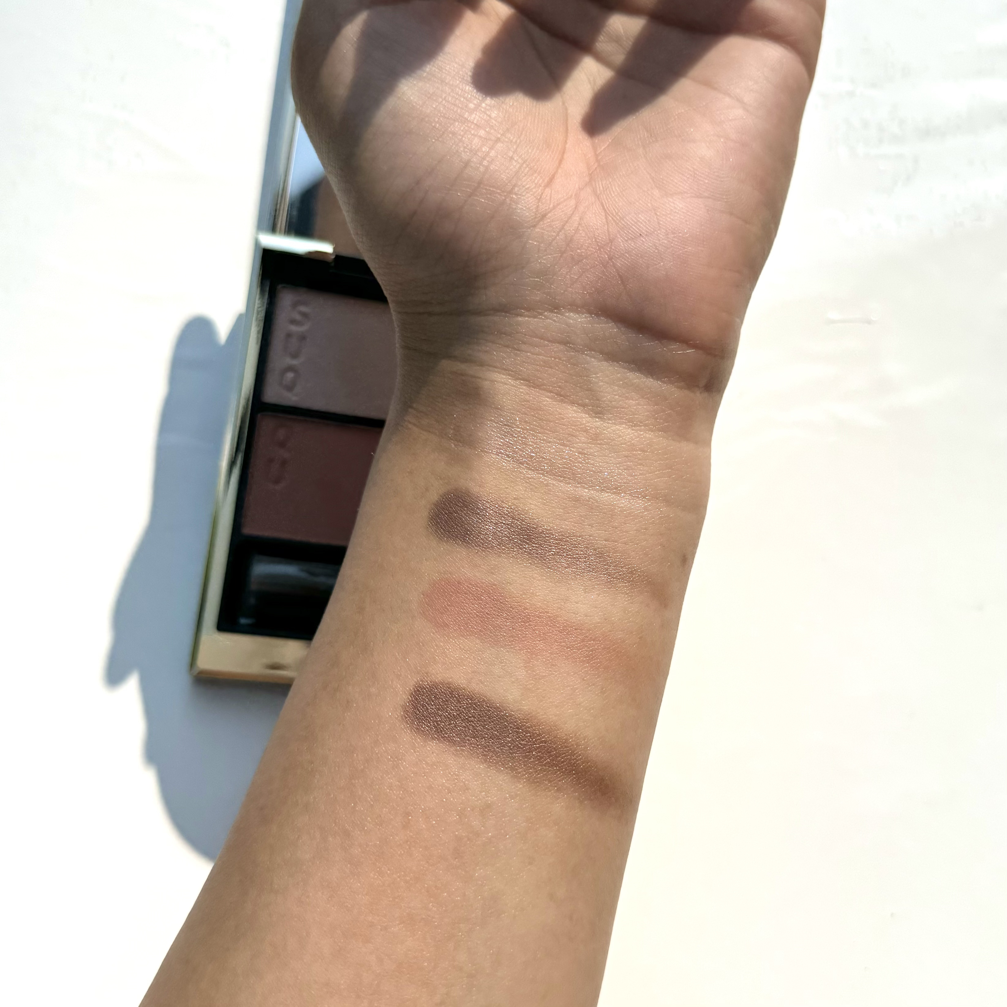 シグニチャー カラー アイズ 01 瑞花 -MIZUHANA/SUQQU/アイシャドウパレットを使ったクチコミ（2枚目）