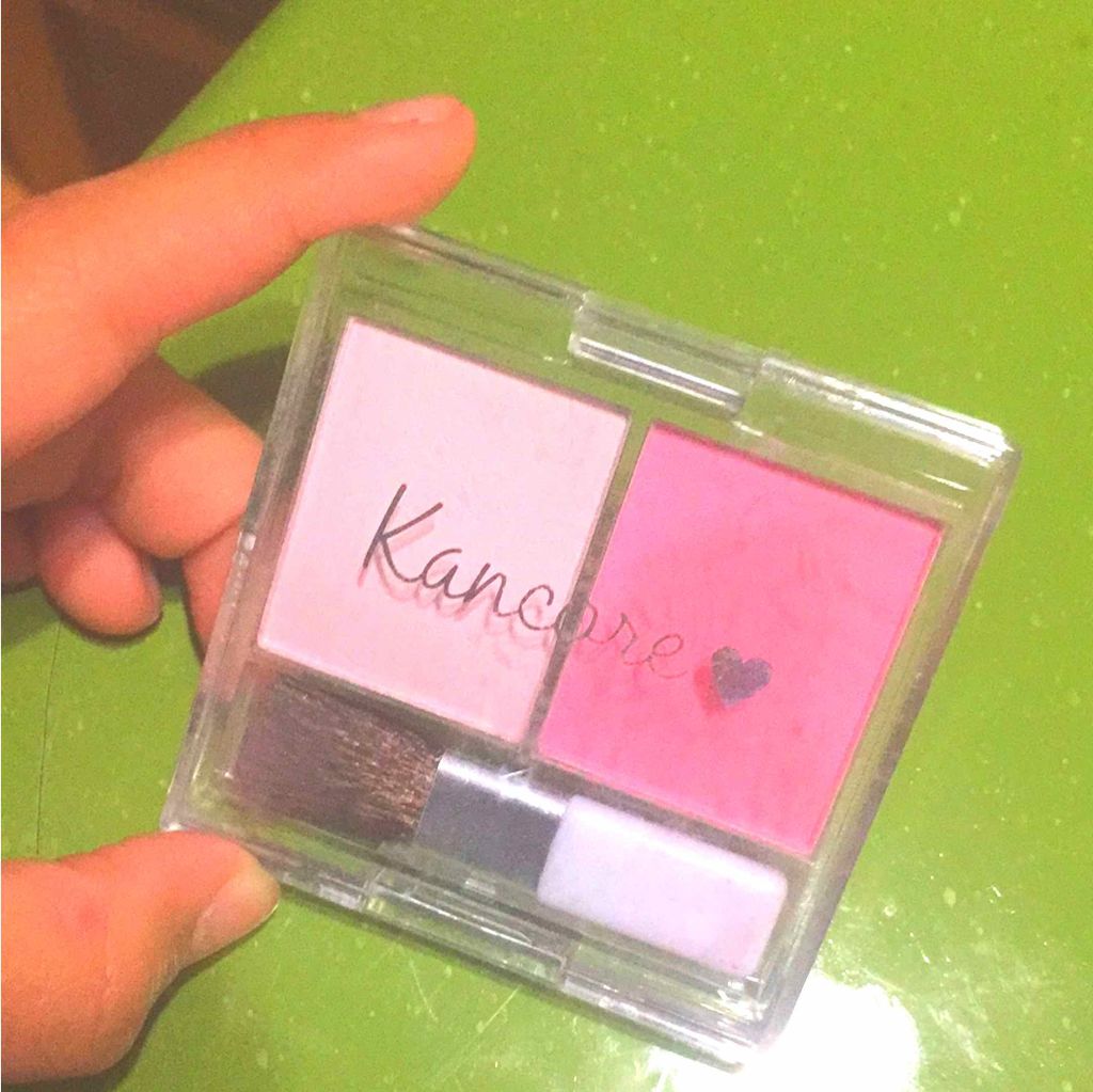 カンコレ チーク/DAISO/パウダーチークを使ったクチコミ(1枚目)