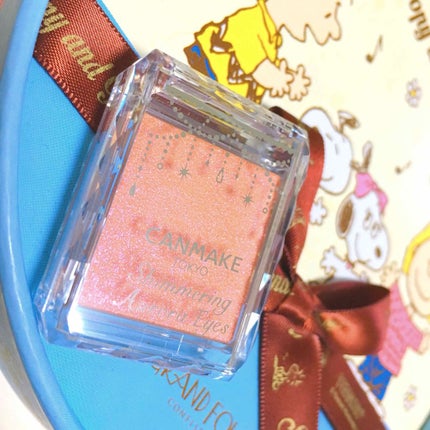 シマリングオーロラアイズ/キャンメイク/単色アイシャドウを使ったクチコミ(1枚目)