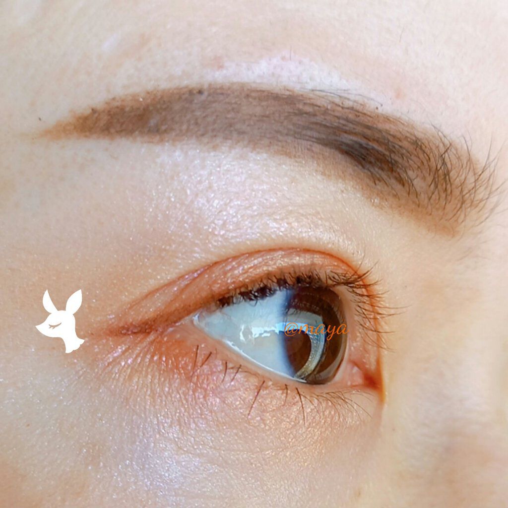  UR GLAM　GEL EYELINER/U R GLAM/ジェルアイライナーを使ったクチコミ（2枚目）