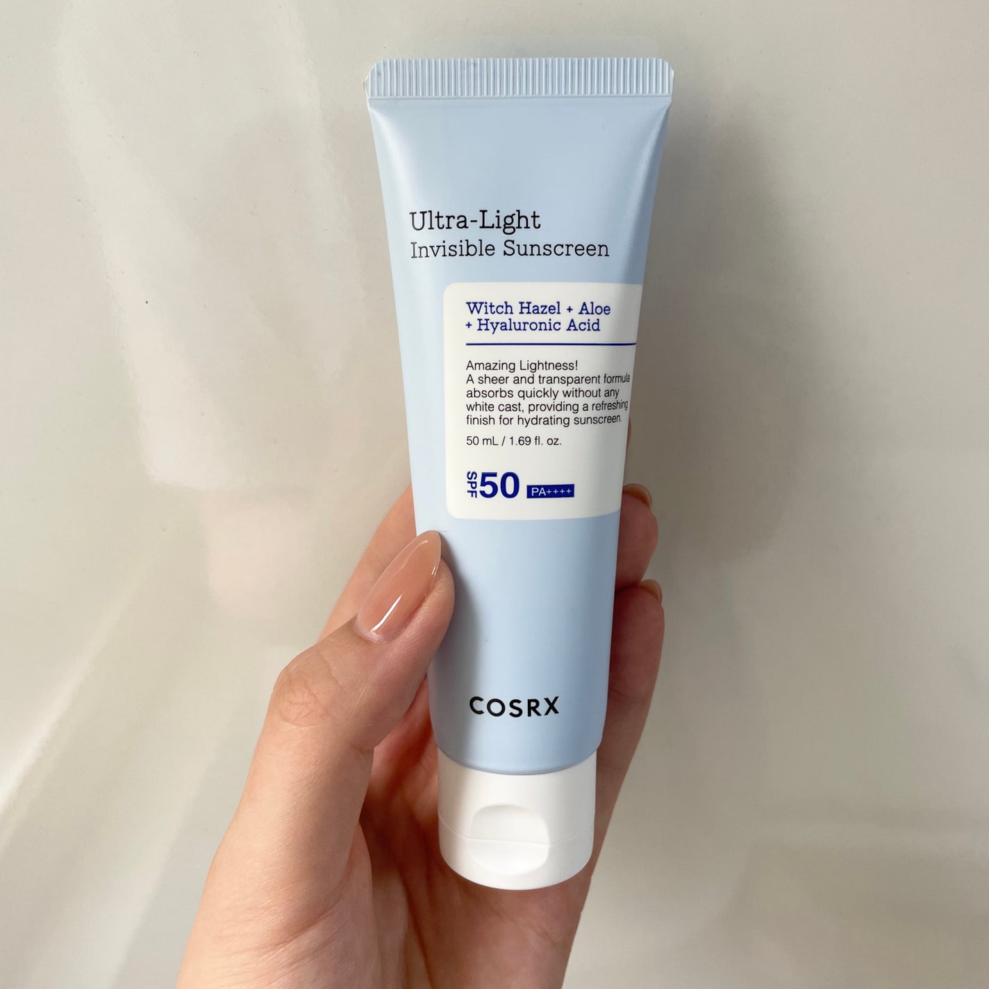 ウルトラライト透明UVクリーム/COSRX/日焼け止めクリームを使ったクチコミ(1枚目)