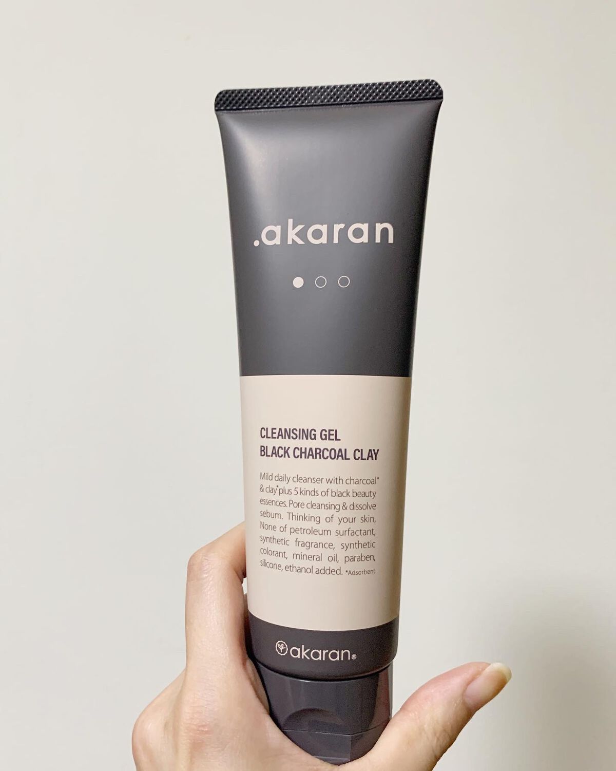 ブラックジェルクレンジング/.akaran/クレンジングジェルを使ったクチコミ(3枚目)