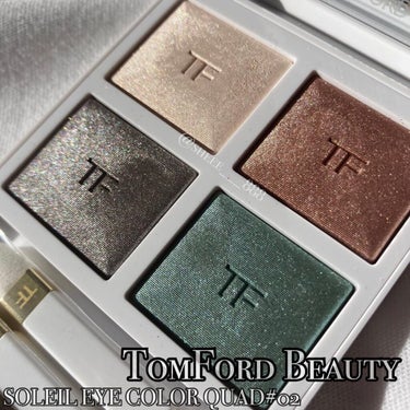 ソレイユ アイ カラー クォード 02 ソレイユ エ リュンヌ/TOM FORD BEAUTY/アイシャドウパレットを使ったクチコミ（1枚目）