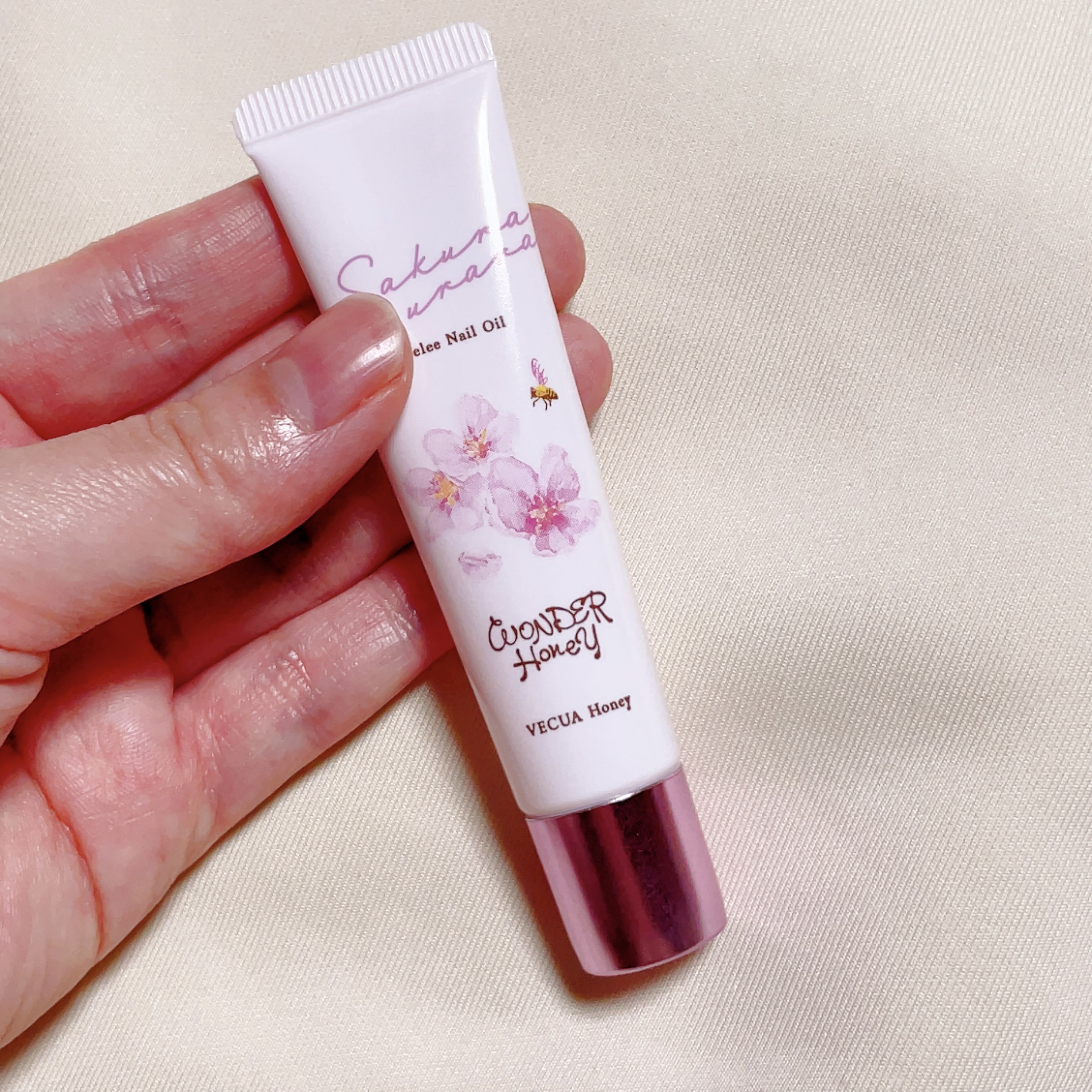 ワンダーハニー ジュレネイルオイル サクラウララ/VECUA Honey/ネイルオイル・トリートメントを使ったクチコミ（2枚目）