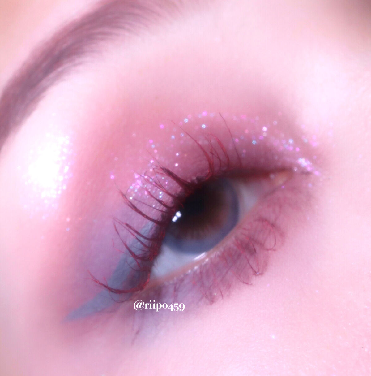 レングスニングマスカラ M05 Sweet Red Wine /FlowerKnows/マスカラを使ったクチコミ（2枚目）