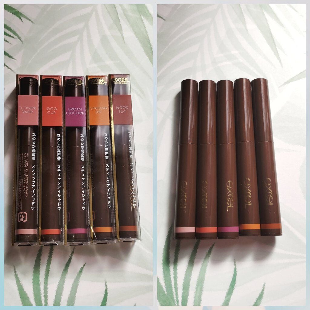 グリームオンフィットシャドウ/excel/スティックアイシャドウを使ったクチコミ(1枚目)