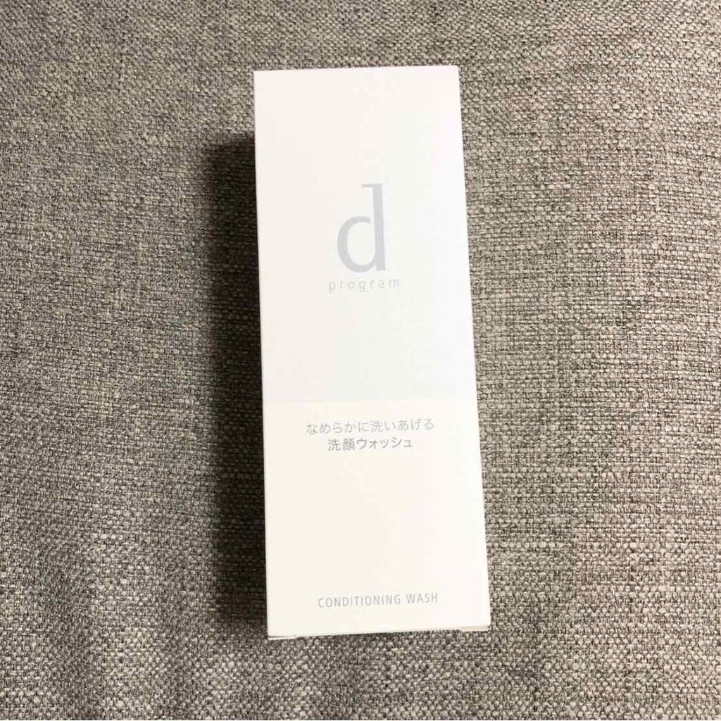 コンディショニングウォッシュ/d プログラム/洗顔フォームを使ったクチコミ（2枚目）
