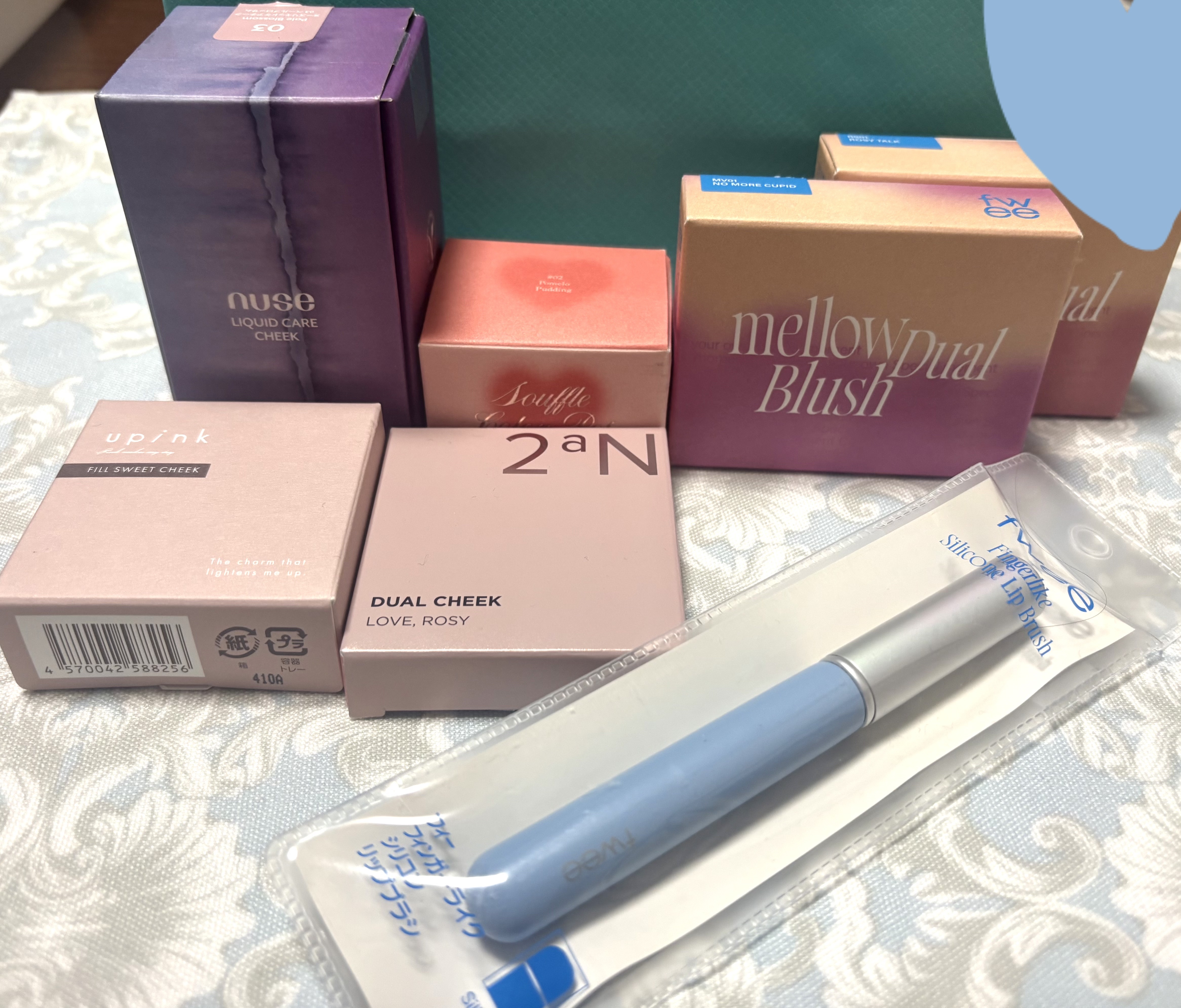 フィルスウィートチーク 01 チェリーブロッサム/upink/パウダーチークを使ったクチコミ（1枚目）