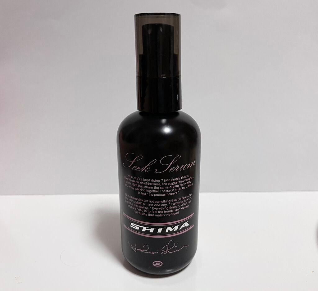 SEEKSERUM/SHIMA/ヘアミルクを使ったクチコミ(1枚目)