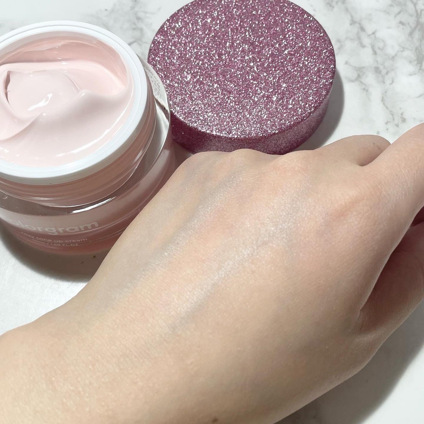 ロージー トーンアップクリーム /Colorgram/化粧下地を使ったクチコミ(7枚目)