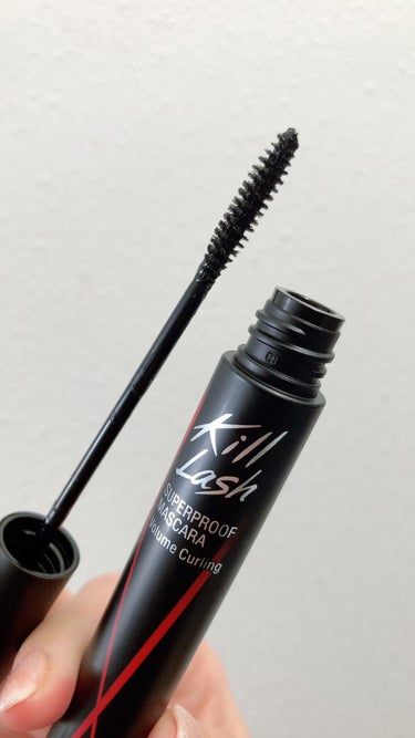 キル ラッシュ スーパープルーフ マスカラ 02 VOLUME CURLING/CLIO/マスカラを使ったクチコミ（2枚目）