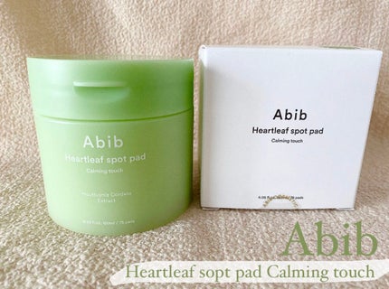 ドクダミカーミングタッチスポットパッド/Abib /トナーパッドを使ったクチコミ(1枚目)