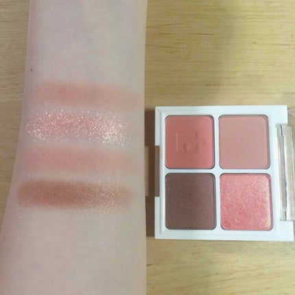 ピースマッチングシャドウパレット/HOLIKA HOLIKA/アイシャドウパレットを使ったクチコミ(3枚目)