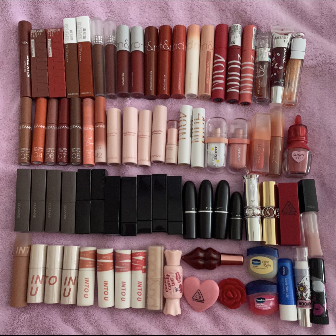 コンデンスフォグリップマット/INTO U/口紅を使ったクチコミ（1枚目）