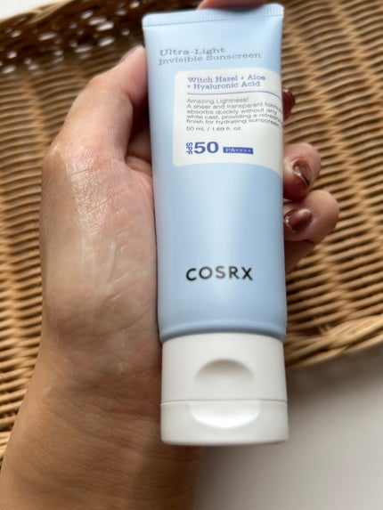 ウルトラライト透明UVクリーム/COSRX/日焼け止めクリームを使ったクチコミ(2枚目)