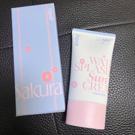 ウォータースプラッシュサンクリーム セラミド/espoir/日焼け止めクリームを使ったクチコミ(2枚目)