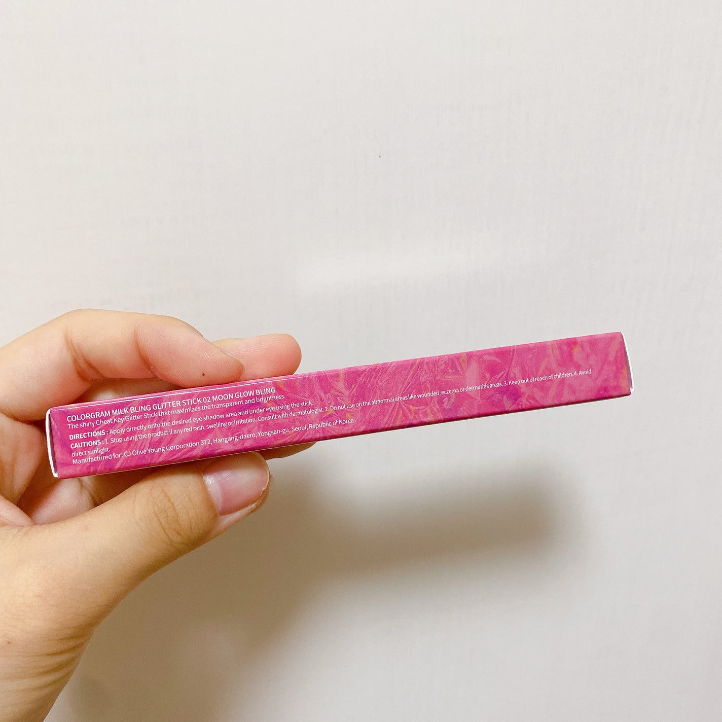 milk bling glitter stick/Colorgram/スティックアイシャドウを使ったクチコミ(6枚目)