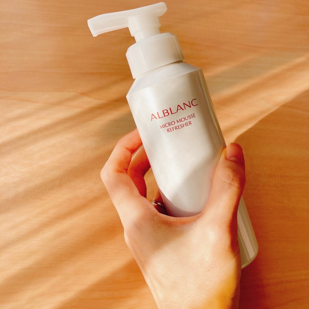 マイクロムース リフレッシャー/ALBLANC/泡洗顔を使ったクチコミ（3枚目）