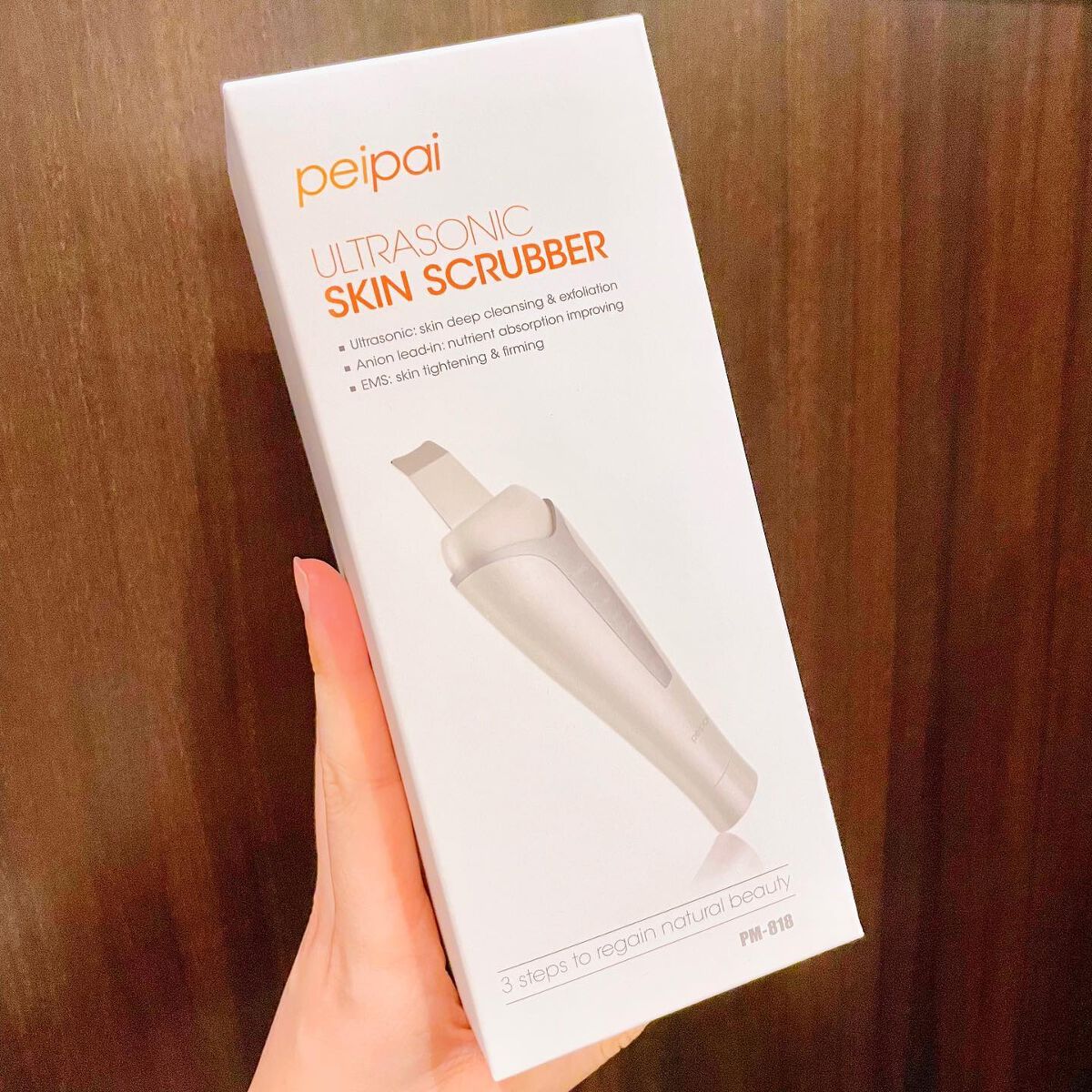 LED多機能ウォーターピーリング/peipai/美顔器・マッサージを使ったクチコミ(3枚目)