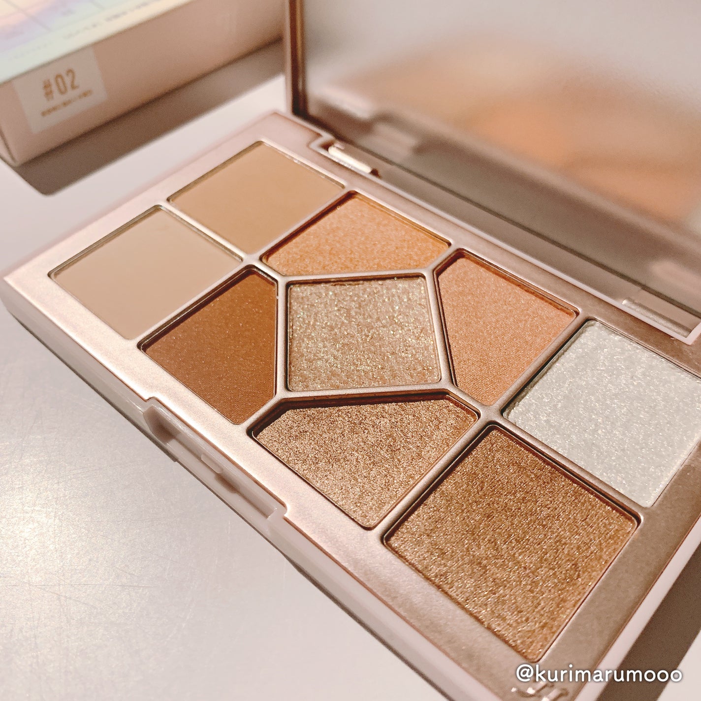 シャインユー アイシャドウパレット/frunflynn/アイシャドウパレットを使ったクチコミ(3枚目)