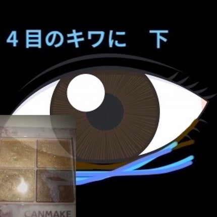 シルキースフレアイズ/キャンメイク/アイシャドウパレットを使ったクチコミ(5枚目)