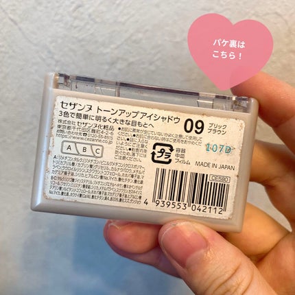 トーンアップアイシャドウ/CEZANNE/アイシャドウパレットを使ったクチコミ(5枚目)