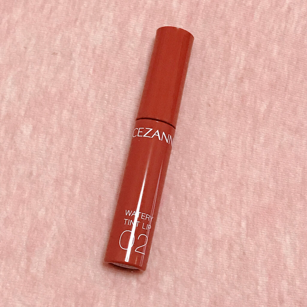 ウォータリーティントリップ/CEZANNE/リップティントを使ったクチコミ（2枚目）