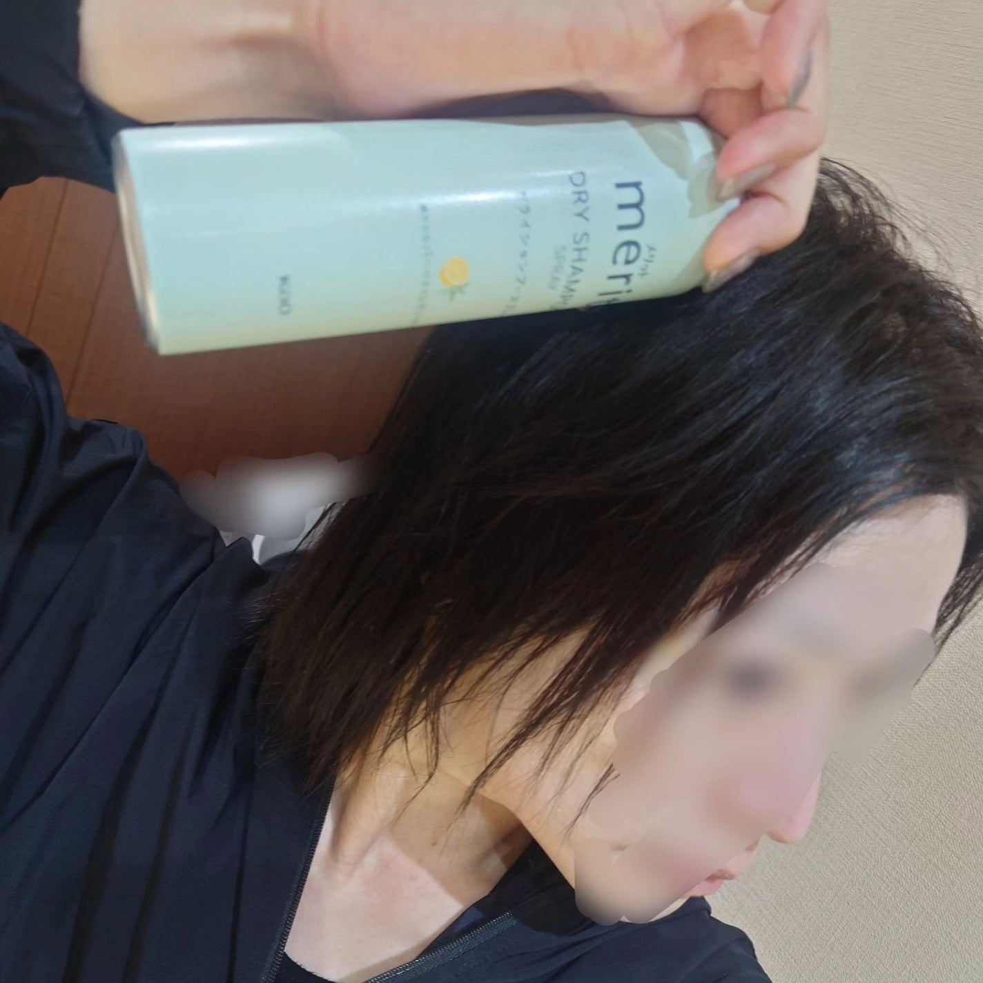 manganese on LIPS 「*メリットドライシャンプースプレー勢いよくシュッと出るスプレー..」(2枚目)