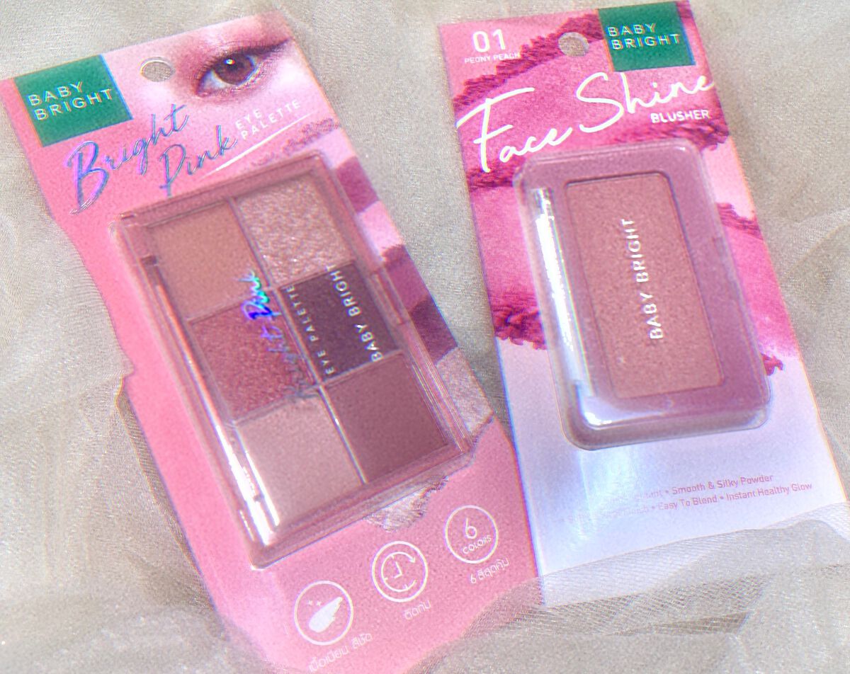 フェイスシャインブラッシャー/BabyBright/パウダーチークを使ったクチコミ（3枚目）