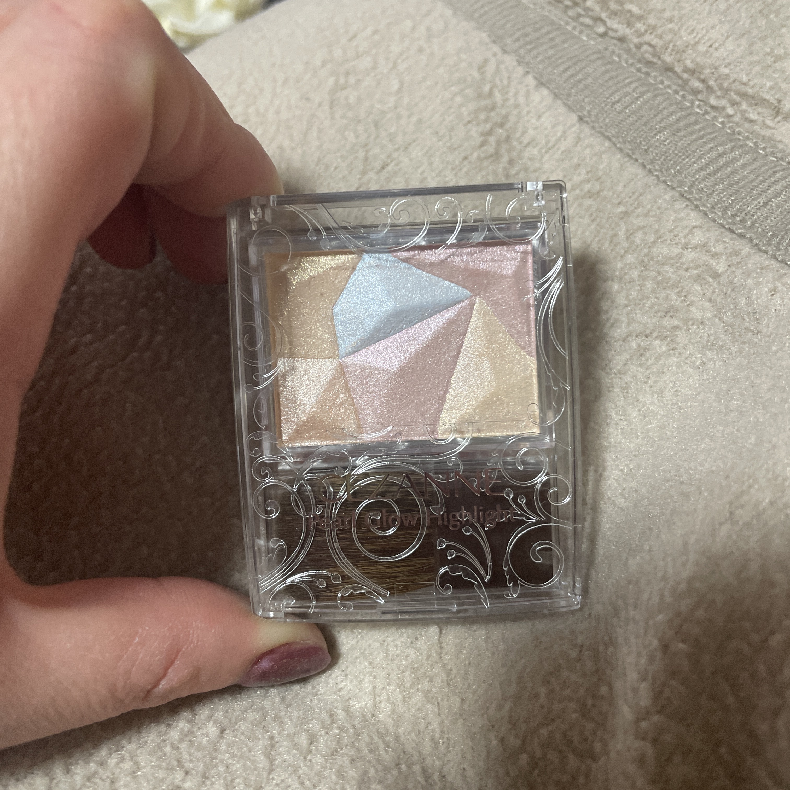 パールグロウハイライト/CEZANNE/ハイライト・シェーディングを使ったクチコミ（1枚目）