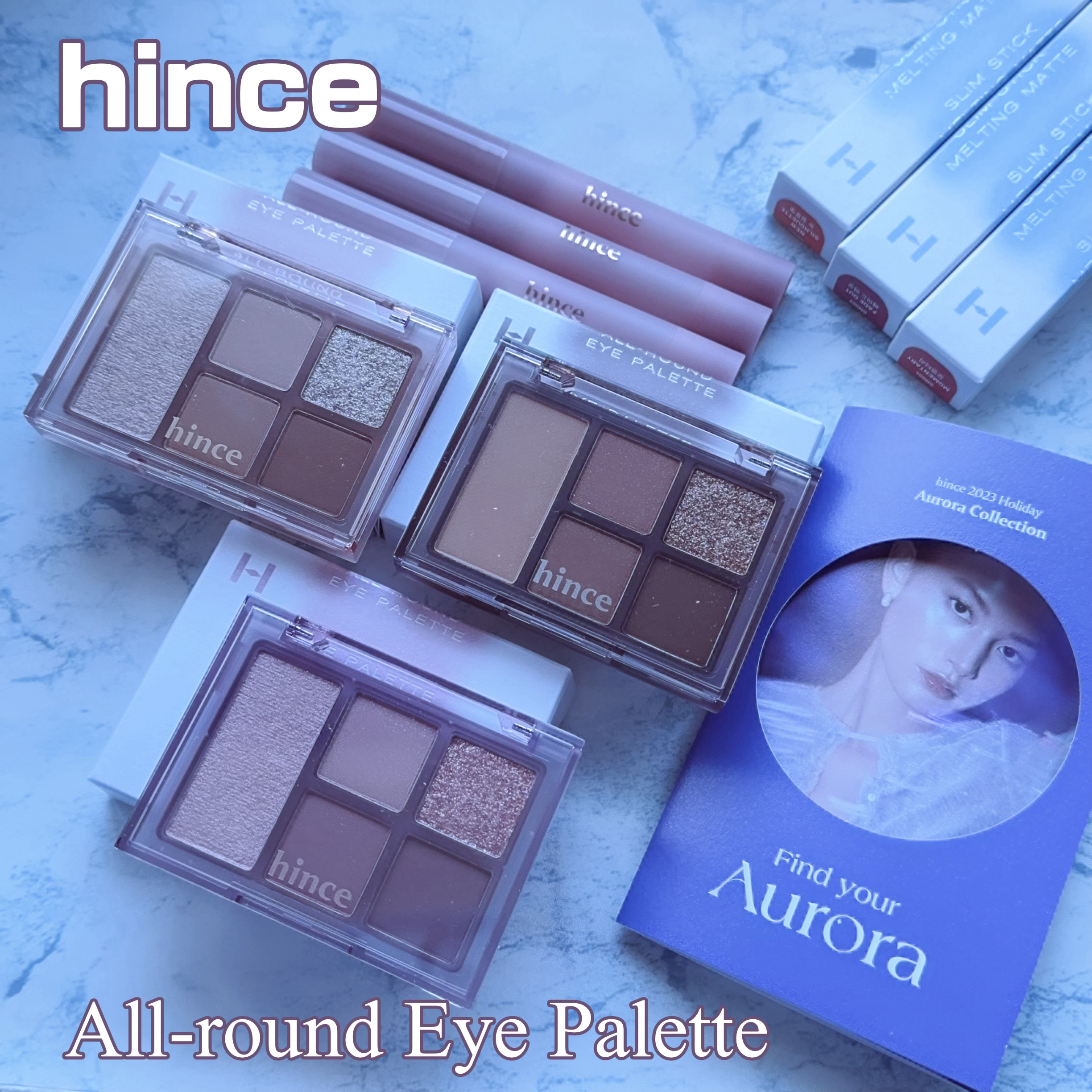 オールラウンドアイパレット 02 レイト・オータム/hince/マルチパレットを使ったクチコミ（1枚目）