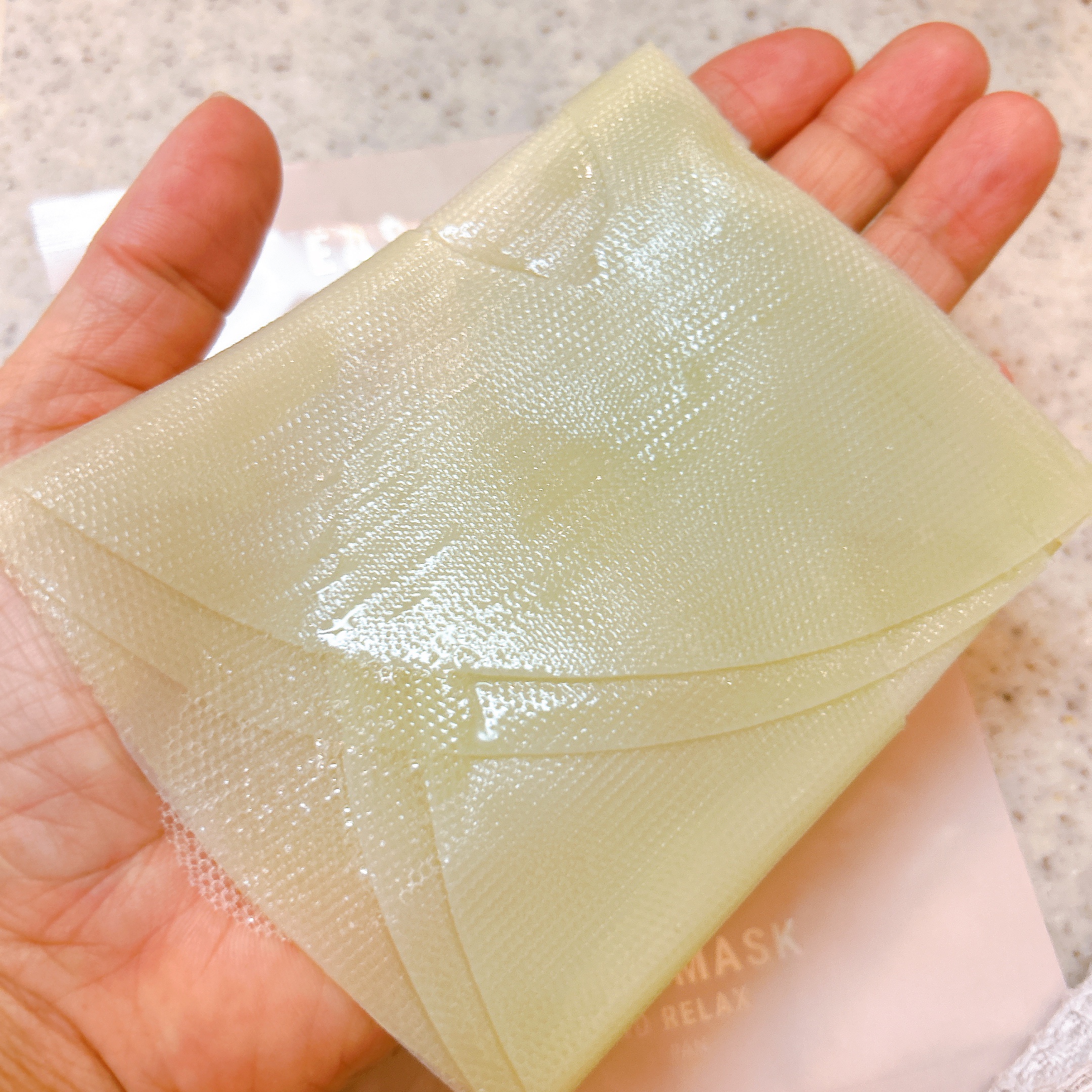 EASECBD ボタニカルリッチバランシングフェイスマスク/EASECBD/シートマスク・パックを使ったクチコミ（3枚目）