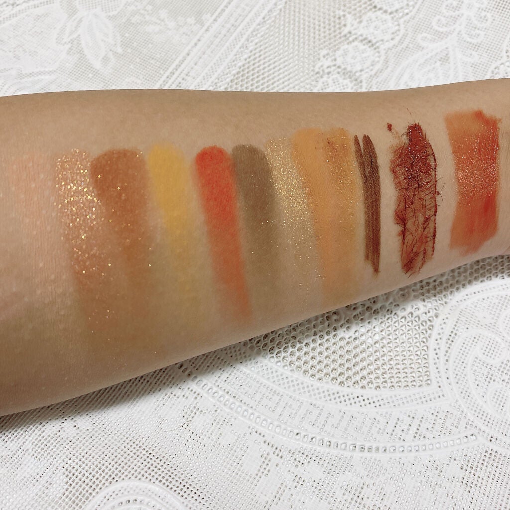 クォーツ 9色アイシャドウパレット(ドリームランドアイシャドウ)/ZEESEA/アイシャドウパレットを使ったクチコミ(4枚目)