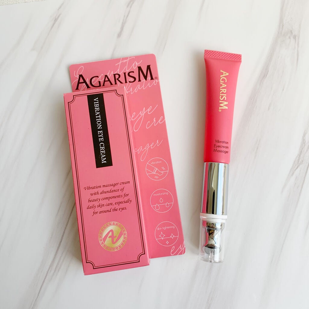 アイキュット マッサージャークリーム/AGARISM/アイケア・アイクリームを使ったクチコミ(1枚目)