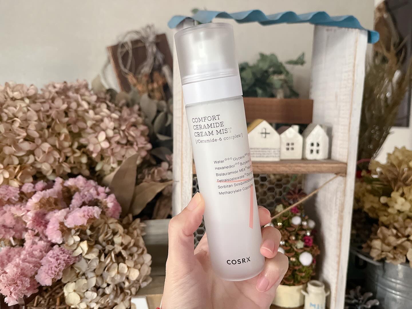 バランシウムコンフォートセラミドクリームミスト /COSRX/ミスト状化粧水を使ったクチコミ（1枚目）