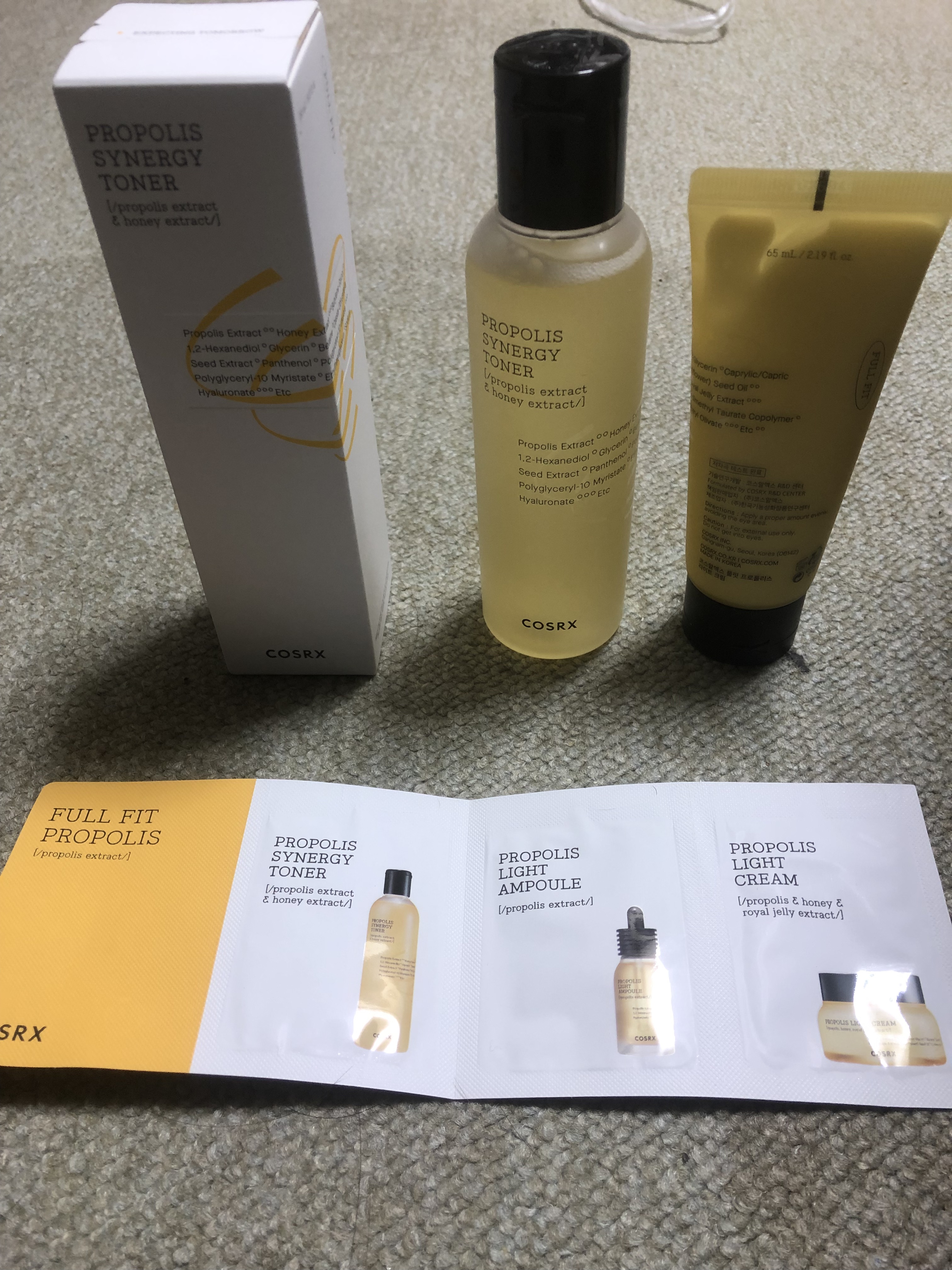 フルフィットプロポリスシナジートナー/COSRX/化粧水を使ったクチコミ（1枚目）