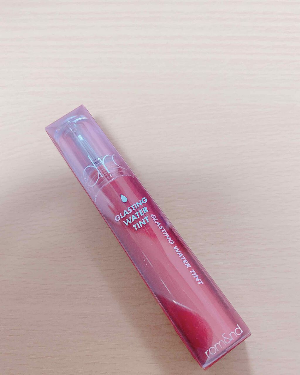 グラスティングウォーターティント/rom&nd/リップティントを使ったクチコミ（1枚目）