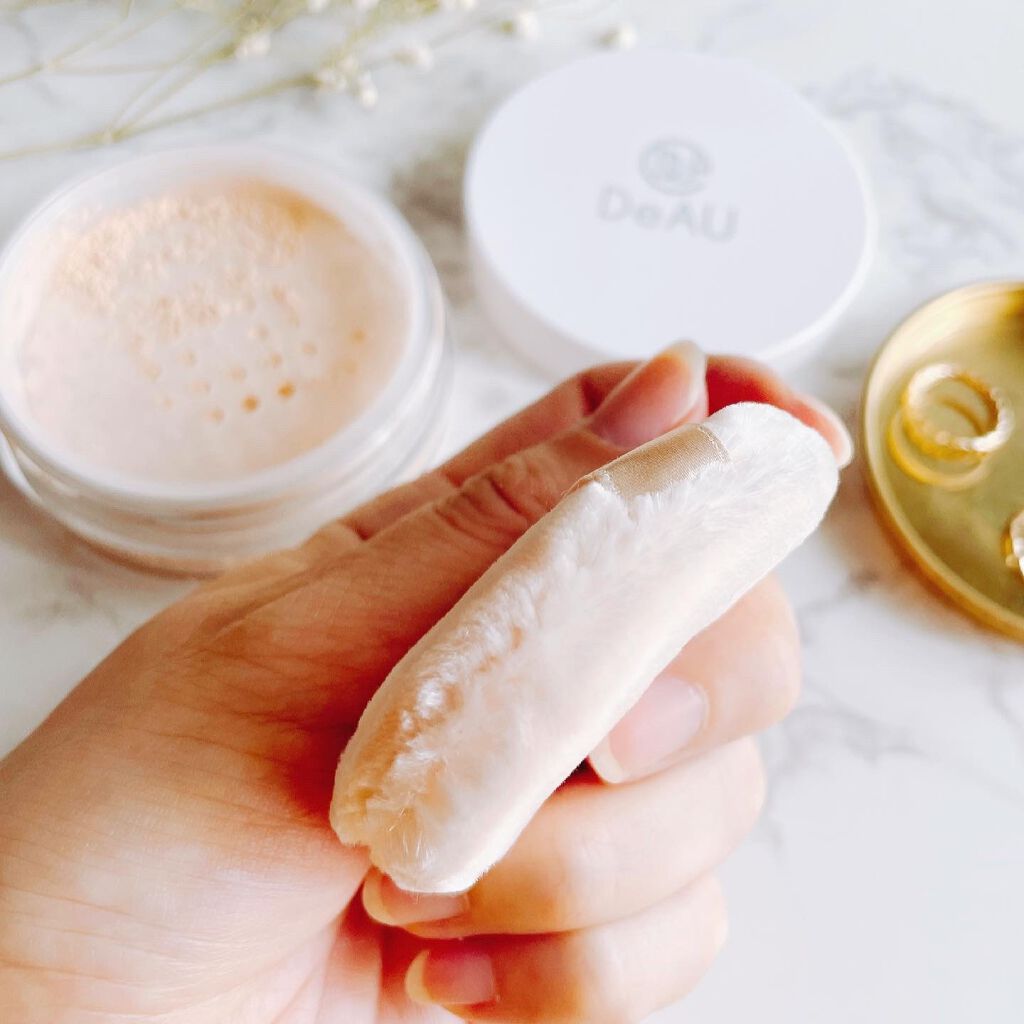 ミネラルルースパウダー/DeAU(デアウ)/ルースパウダーを使ったクチコミ（3枚目）