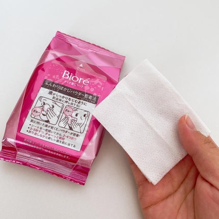 ビオレ メイク直しシート/ビオレ/フェイスシートを使ったクチコミ(2枚目)