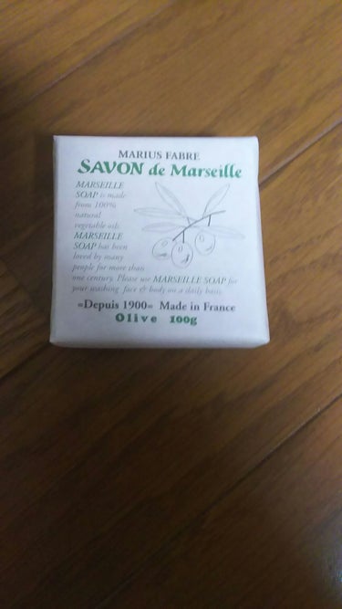 サヴォン ド マルセイユ オリーブ石鹸/ル セライユ/洗顔石鹸を使ったクチコミ（1枚目）