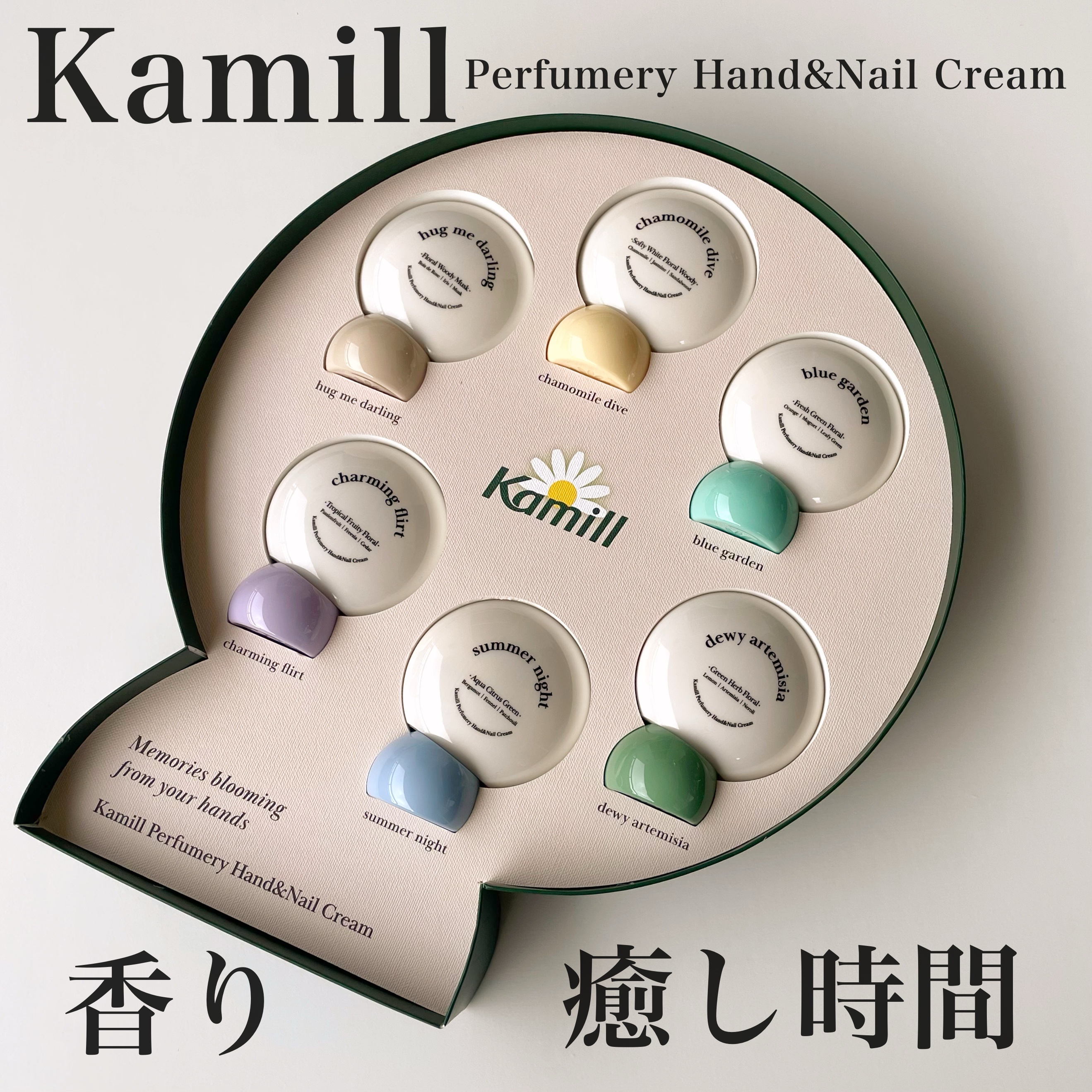 パフューマリー ハンド＆ネイルクリーム デューイアルテミシア 50ml/カミール/ハンドクリームを使ったクチコミ（1枚目）