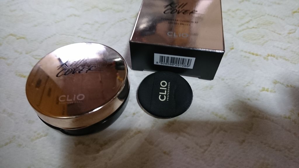 キル カバー ファンウェア クッション エックスピー/CLIO/クッションファンデーションを使ったクチコミ(1枚目)