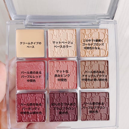 ディオール バックステージ アイ パレット/Dior/アイシャドウパレットを使ったクチコミ(2枚目)