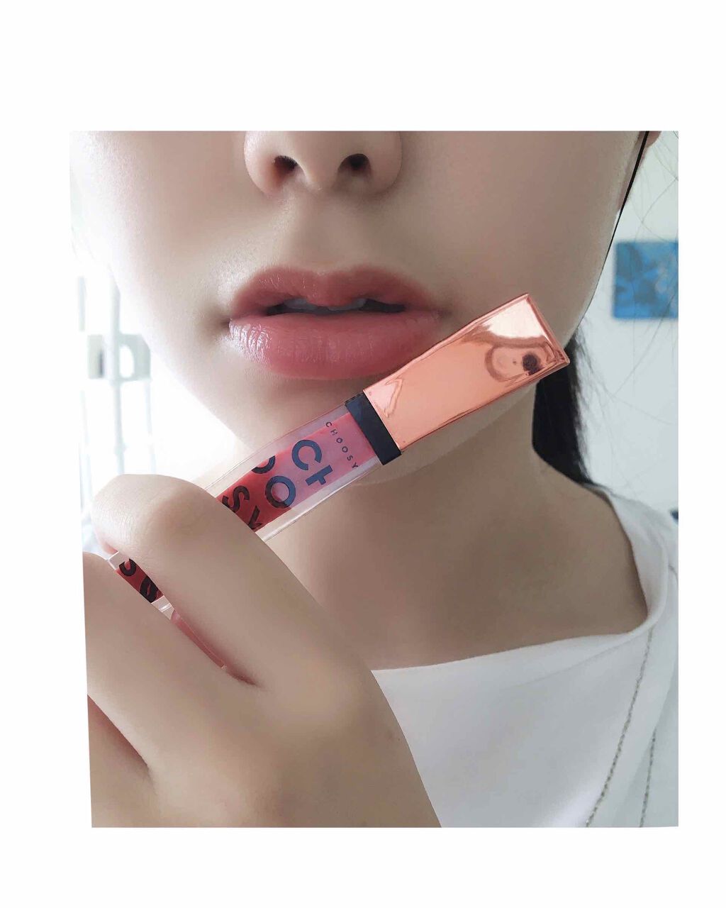 プランプカラーリップ/CHOOSY/リップグロスを使ったクチコミ（2枚目）